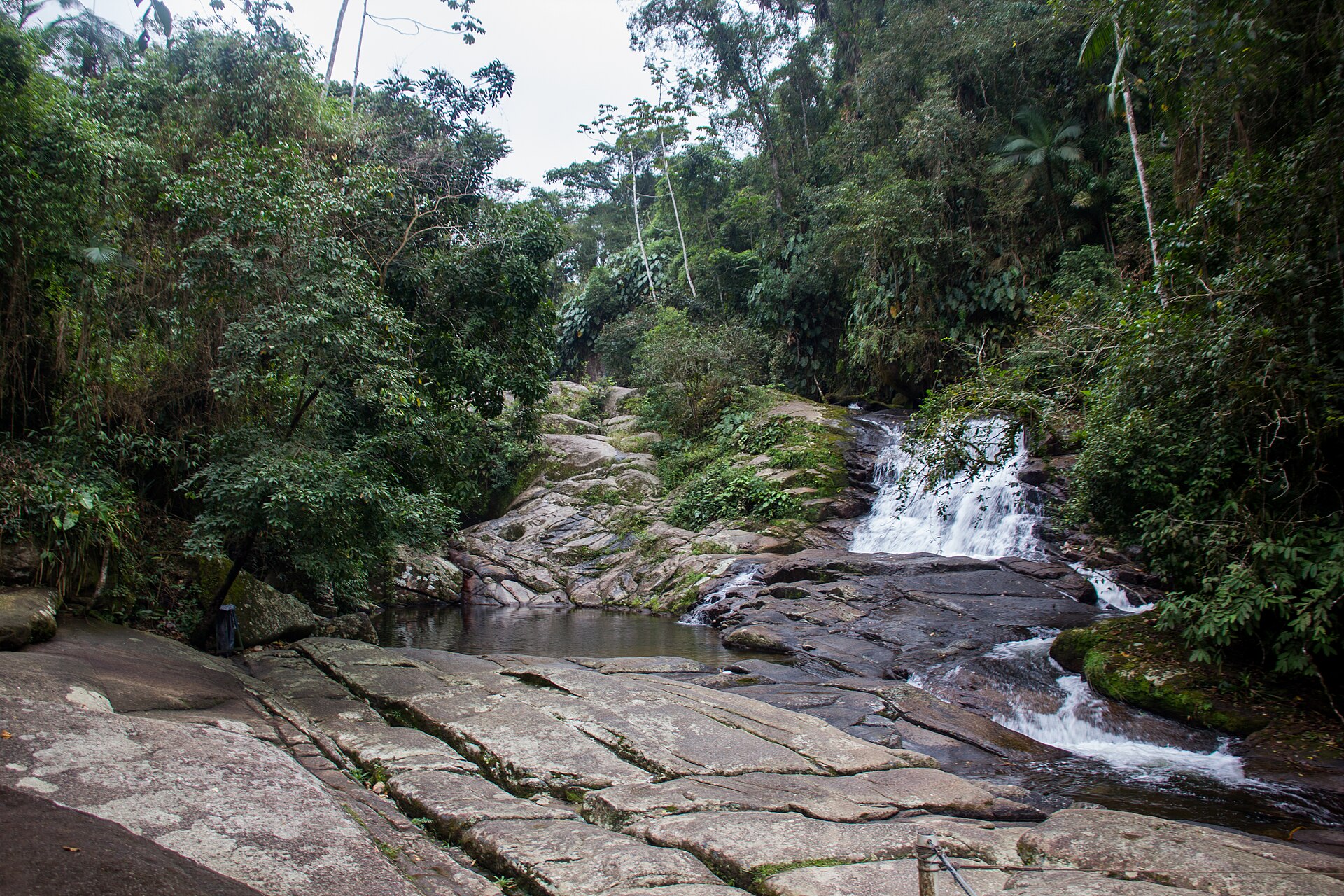 Cachoeira da Pedra Branca em Paraty